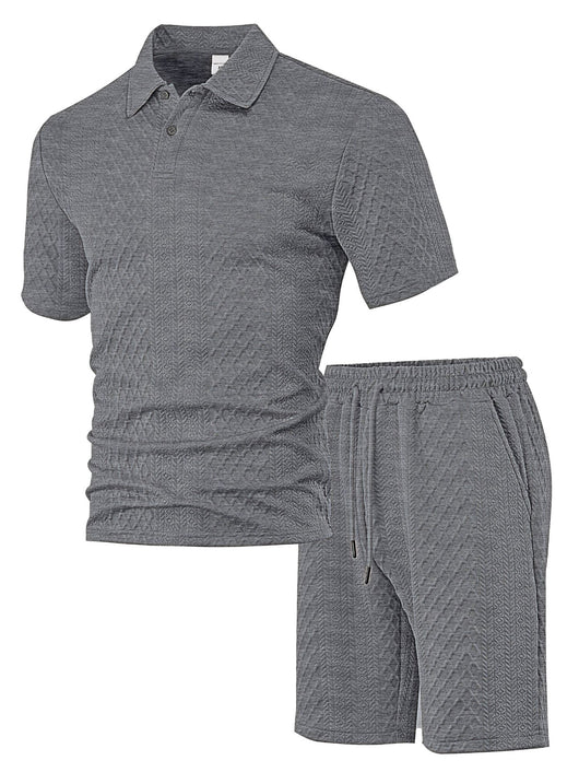 Saco Casual Delgado de Manga Corta para Hombre - Image 8