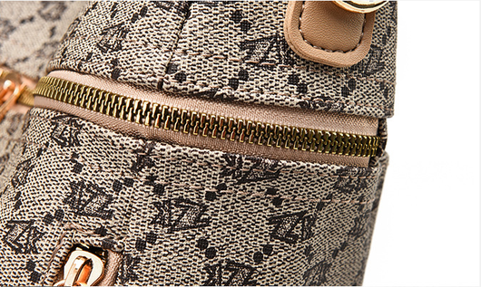 Mochila Casual de Cuero PU con Doble Asa y Estampado Fashion para Mujer - Image 8