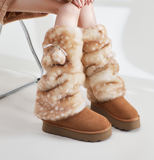 Calcetines Fuzzy con Pompones para Mujer - Estilo Subcultura - Image 13