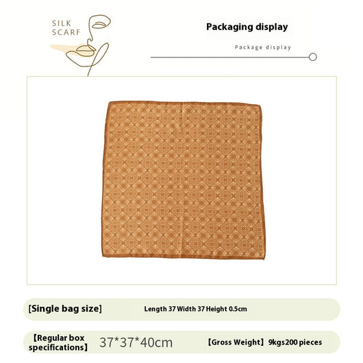 Pañuelo Estampado 65cm - Chal Versátil y Elegante - Image 3