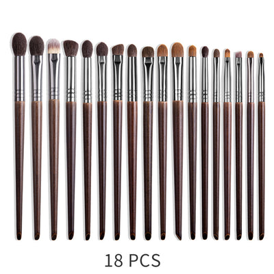 Set de Brochas de Maquillaje Natural Pelo de Cabra para Sombras - Image 36