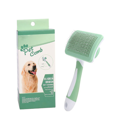 Cepillo Deslanador Automático para Perros y Gatos - Limpieza con Un Clic - Image 12