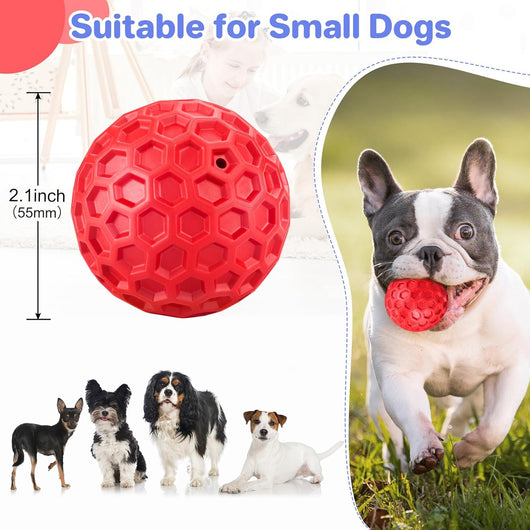 Pelota Masticable Indestructible para Perros Grandes - Juguete Interactivo Antiansied con Sonido - Image 4