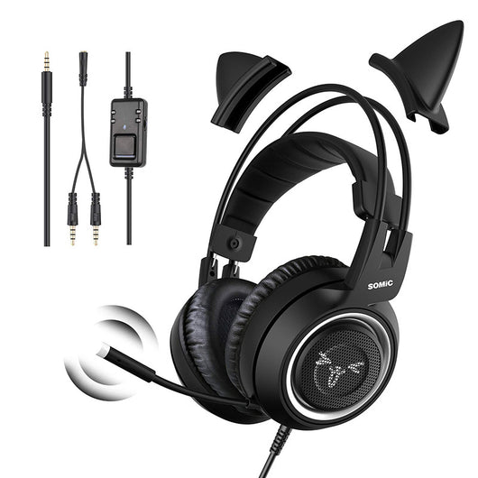 Auriculares Gaming con Micrófono Ajustable para PC - Image 18