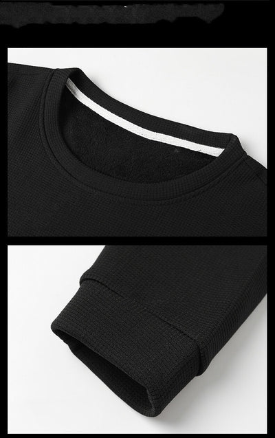 Playera Waffle Texturizada Otoño para Hombre - Image 17