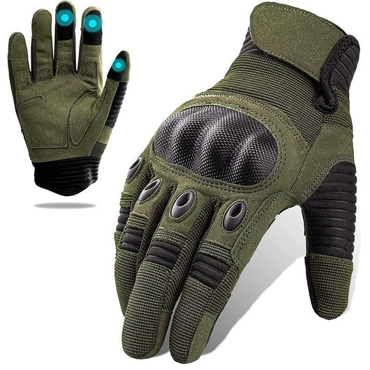 Guantes Tácticos Motociclista con Pantalla Táctil y Dedos Completos - Image 4