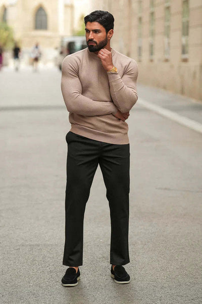Pantalones de Vestir Casuales Lisos para Hombre - Multiusos Ejecutivos - Image 14