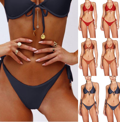 Bikini Enterizo con Moneda Dorada y Soporte Underwire - Image 7