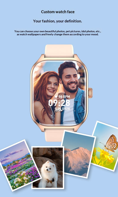 Reloj Inteligente Deportivo con Llamadas Bluetooth y Música - Image 14