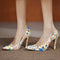 Tacones Altos Puntiagudos Casuales para Mujer