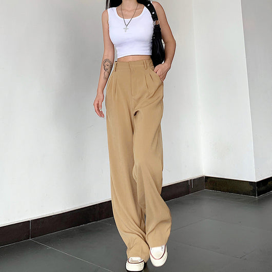 Pantalón Retro Cintura Alta Slim Fit Casual para Mujer - Image 12