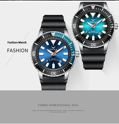 Reloj de Hombre Casual Profesional Resistente al Agua con Movimiento de Cuarzo - Image 11