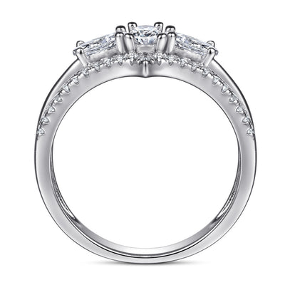 Anillo de Plata 925 con Circonita Micro-incrustada Diseño Diamante - Image 7
