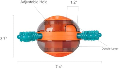 Juguete Interactivo Masticable para Perros - Dispensador de Premios y Estimulación Mental - Image 2