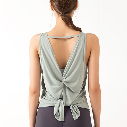 Top Deportivo sin Mangas para Yoga y Running - Efecto Reductor - Image 9