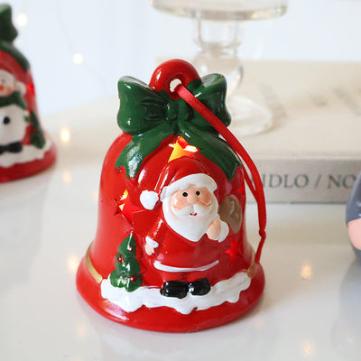 Adorno Navideño Luminoso Campana - Decoración Colgante con Luz Ambiental - Image 9
