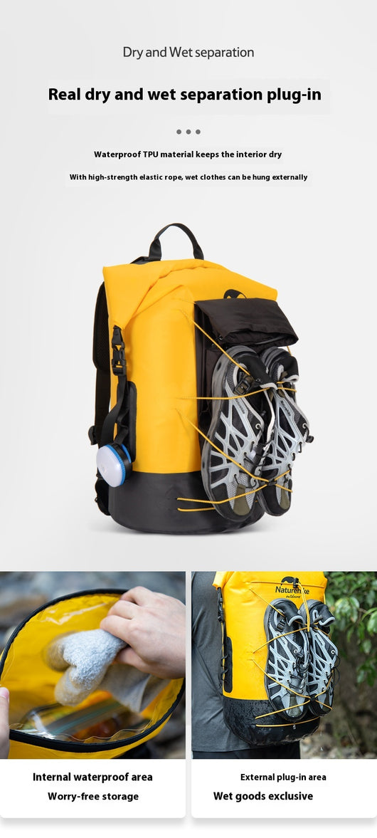 Mochila Impermeable con Compartimento Seco y Húmedo - Image 14