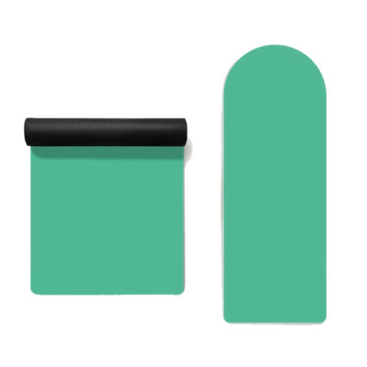 Tapete de Yoga Semicircular de Goma PU en Color Sólido para Casa - Image 3