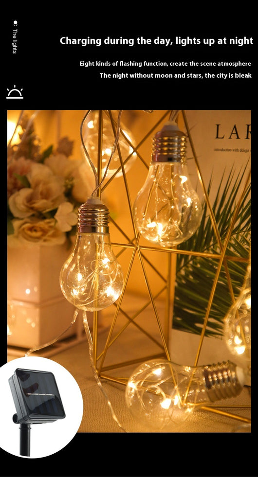 Guirnalda de Luces LED Impermeable para Jardín y Patio - Image 6