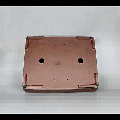 Maceta Rectangular de Barro Púrpura Artesanal Estilo Retro - Image 7