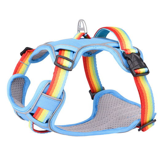 Arnés Pectoral Anti Deslizante para Mascotas Grandes con Cuerda de Tracción - Image 8