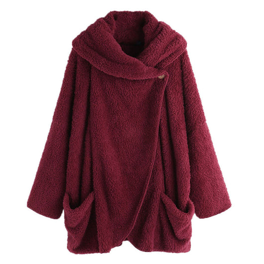 Cardigan Oversized con Cuello Solapa y Mangas Murciélago - Image 14
