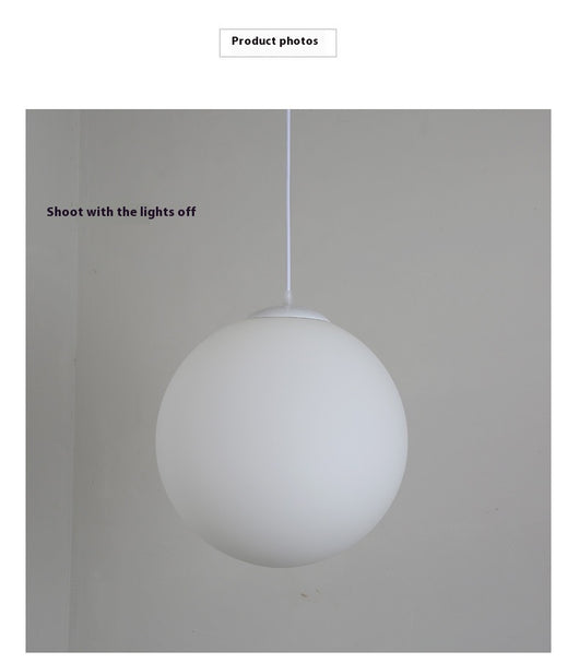 Lámpara de Techo Minimalista con Esfera Simple para Sala - Image 29