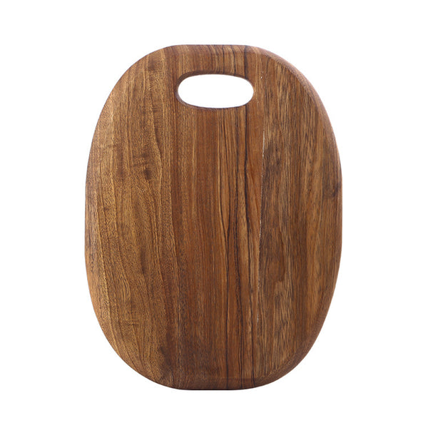 Tabla de Corte Redonda de Madera de Cebrano Premium - Image 3