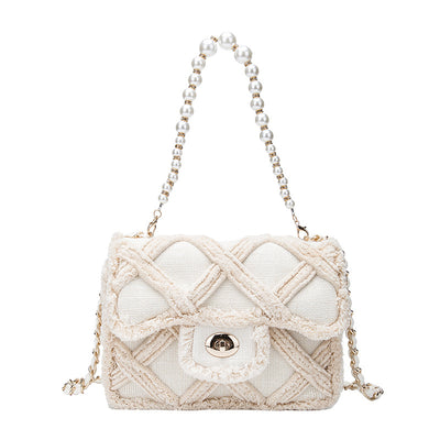 Bolsa de Hombro Pearl Lingge - Bolso Mensajero Elegante para Mujer - Image 10