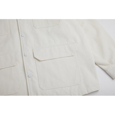 Saco de Hombre con Contraste de Colores y Solapa Moderna - Image 10