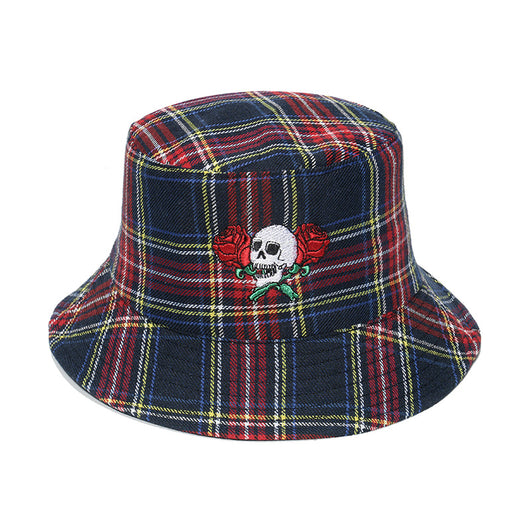 Gorra Pescador Cuadros con Protección Solar - Image 9