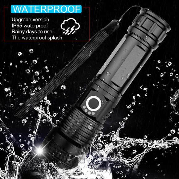 Linterna LED Zoom P50 con Carga USB
