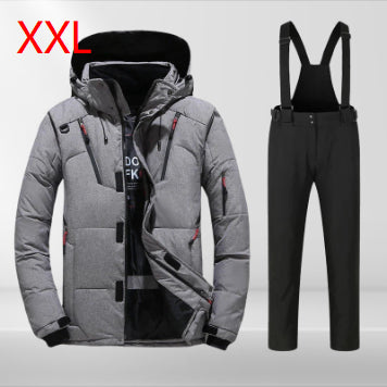jacket, puffer jacket, grey, black, red, casual, sporty - Image 12