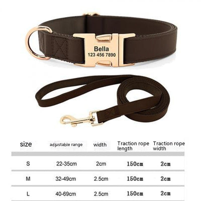 Placa de Identificación Dorada Anti-pérdida para Perros - Image 14