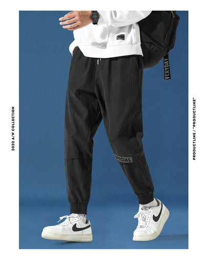 Pantalones Athleisure Reflectantes Holgados con Detalles Luminosos - Image 5