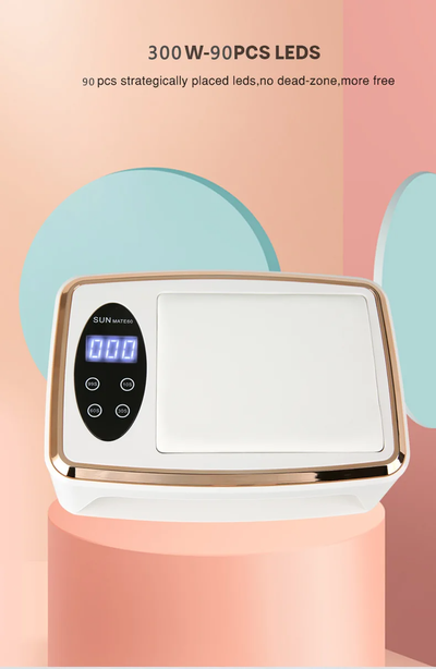 Lámpara UV LED Profesional 380W con 90 LEDs para Secado de Uñas de Gel - Image 12