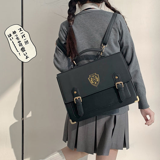 Bolsa Crossbody Escolar Uniforme de Estilo Universitario - Image 2