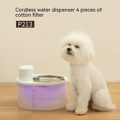Dispensador Automático de Agua para Mascotas con Carga Inalámbrica - Image 4