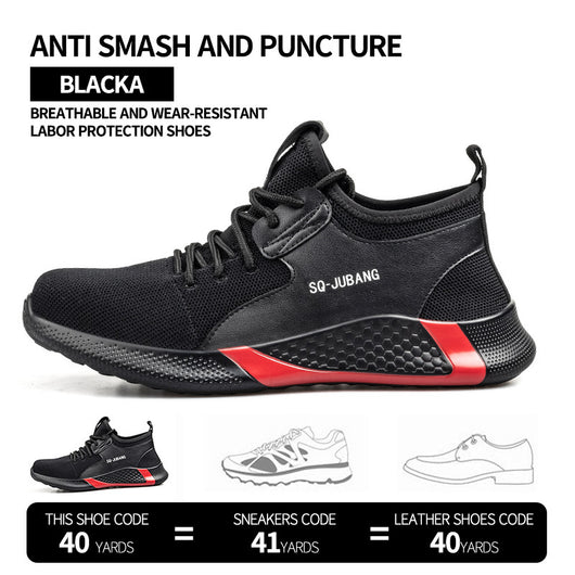 Zapatos de Seguridad Laboral con Puntera de Acero y Protección Antiperforación - Image 5
