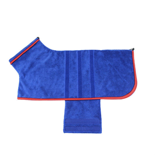 Bata de Baño para Perros y Gatos - Toalla Absorbente Ajustable para Secado Rápido - Image 6