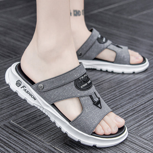Sandalias de Cuero Impermeables para Hombre - Image 9