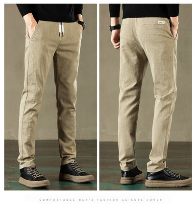 Pantalones Deportivos Rectos Elásticos para Hombre - Image 26