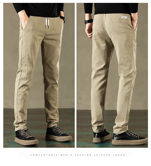 Pantalones Deportivos Rectos Elásticos para Hombre - Image 26