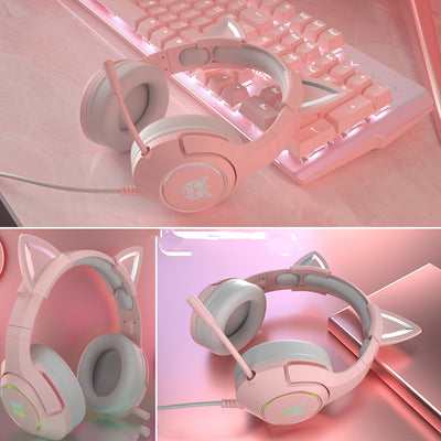 Auriculares Gaming para Chicas con Micrófono - Diseño Adorable Alámbrico - Image 17