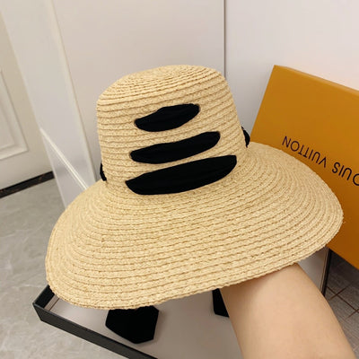Sombrero de Rafia Xiaoxiangfeng para Playa y Vacaciones - Image 16
