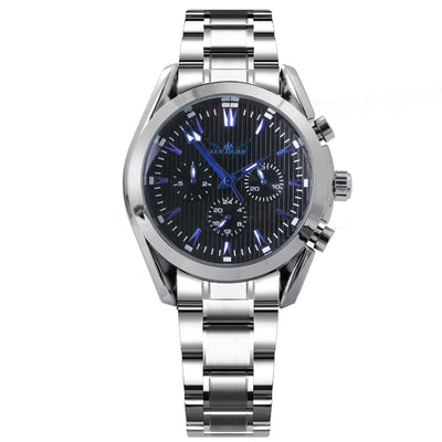 Reloj Mecánico Automático Acero Inoxidable con Tres Esferas - Estilo Clásico - Image 5