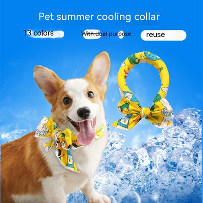 Pañuelo Refrigerante para Mascotas - Protección contra el Calor Extremo