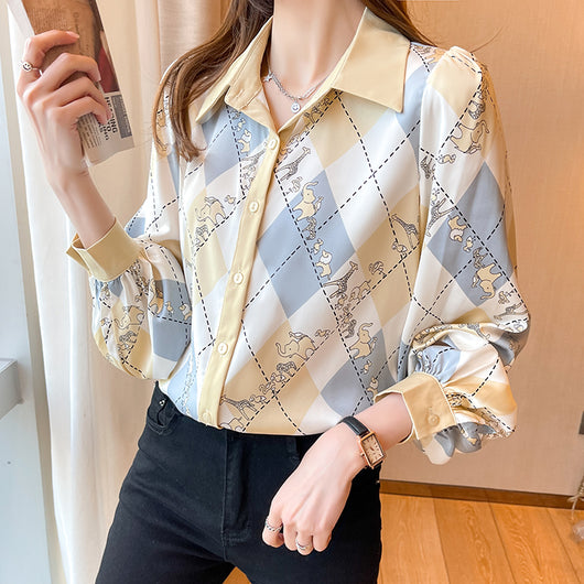 Camisa de Manga Larga con Solapa y Diseño Contemporáneo - Image 6
