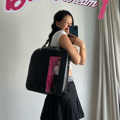Mochila Crossbody Multifuncional con Doble Bandolera para Viajes y Trabajo - Image 9