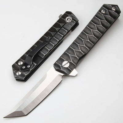 Cuchillo de Supervivencia Plegable de Alta Dureza para Aventuras al Aire Libre - Image 2